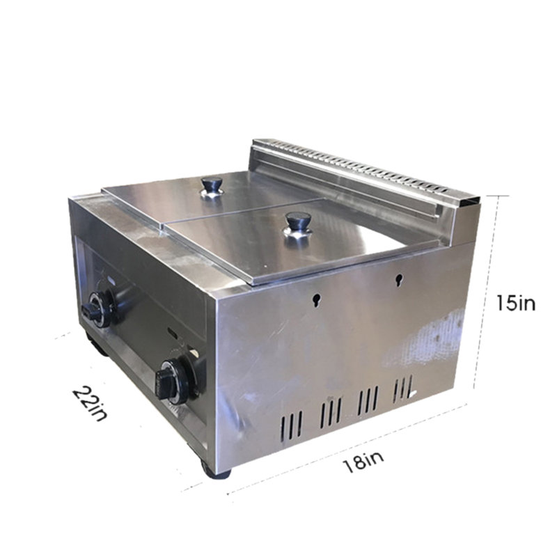 Cooler Depot 60000 Commercial Gas Fryers Wayfair